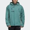 Adidas Куртка в спортивном стиле с капюшоном Мужские куртки Изумрудно-зеленый GM4467