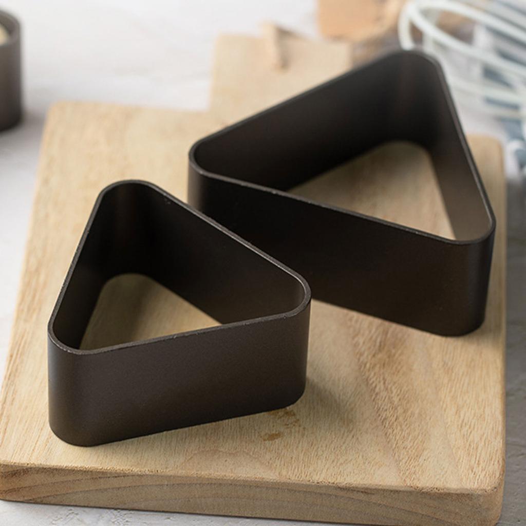 2pcs Triangular Sushi Molds Aluminum Alloy Japanese Onigiri Making Mould Creative Bentoes Gadget Kitchen Accessories