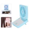 Electric Cooling Fan With Digital Display,Mini Quiet USB Rechargeable Foldable Handheld Fan With Adjustable Speed, Good Quality, Good Quality, Durable