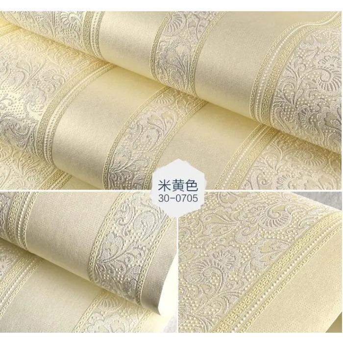 Beibehang Фреска Металлический Глиттер Белый Серебристый Широкая Полоса Современные Обои Рулон Облицовка Стен для Фона Обои Домашний Декор