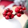10/20/50 шт. Рождественские винно-красные ягоды Искусственный рождественский декор Пена Яркие ягоды падуба Украшение для дома Принадлежности для вечеринок Аксессуары