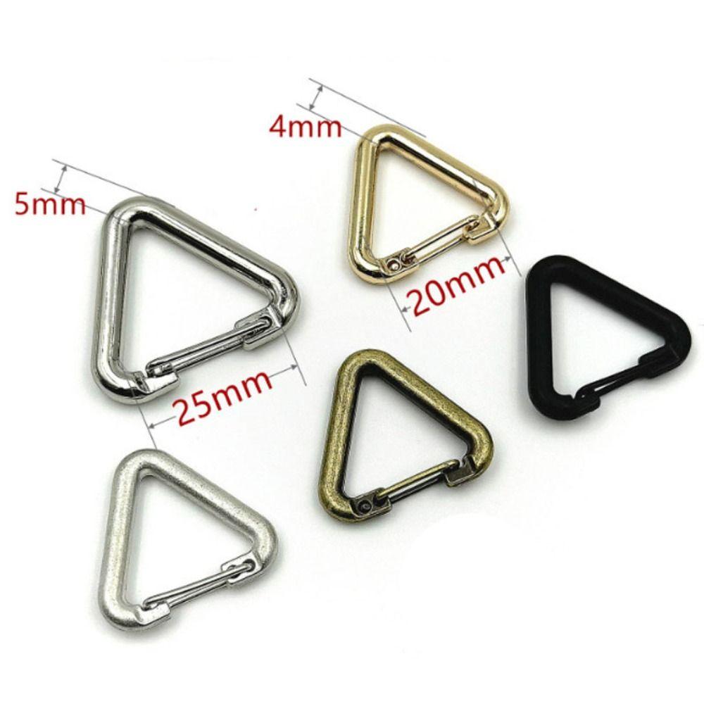 Triangle Outdoor Snap Clip 20/25mm Bottle Hook High Quality Camping Hiking Keychain Outdoor Tool