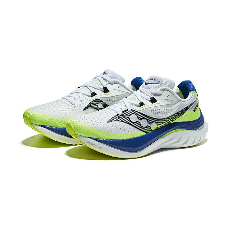SAUCONY Endorphin Speed ​​4 Boston Мужские кроссовки Белый Синий S20940-617