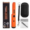Handheld Metal Detector Pinpointer with Precise Positioning - Orange, Green, Black for Security Inspections
