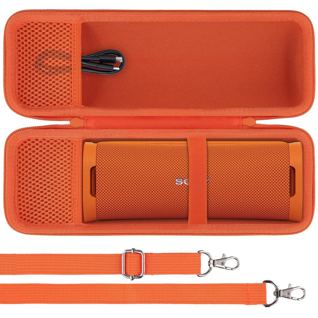 Storage Case for Sony Wireless Speaker Orange co2CREA (Case Only) SRS-ULT10, -