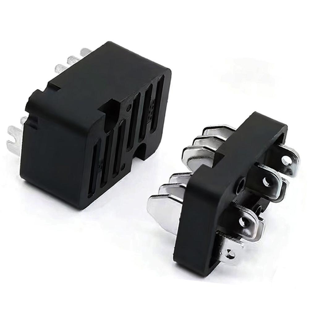 30A High Current Lithium Battery Connector, New Energy Skateboard Electric Vehicle Charging Male and Female Socket Blade Plug