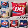 Сладкий и соблазнительный D-Dairy Queens Наволочка для декоративной подушки Чехол для подушки на диван Скрытая пуговица Прочный полиэстер Подушка для стула