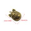 Chinese Style Small Brass Bell Car Key Pendant Cartoon Pig Bell Pendant