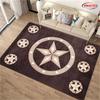 1 шт. Персонализированный винтажный ковер с узором пентаграммы для гостиной, спальни, под диван, большой площади, декоративный коврик, детский игровой, противоскользящий коврик, подарок