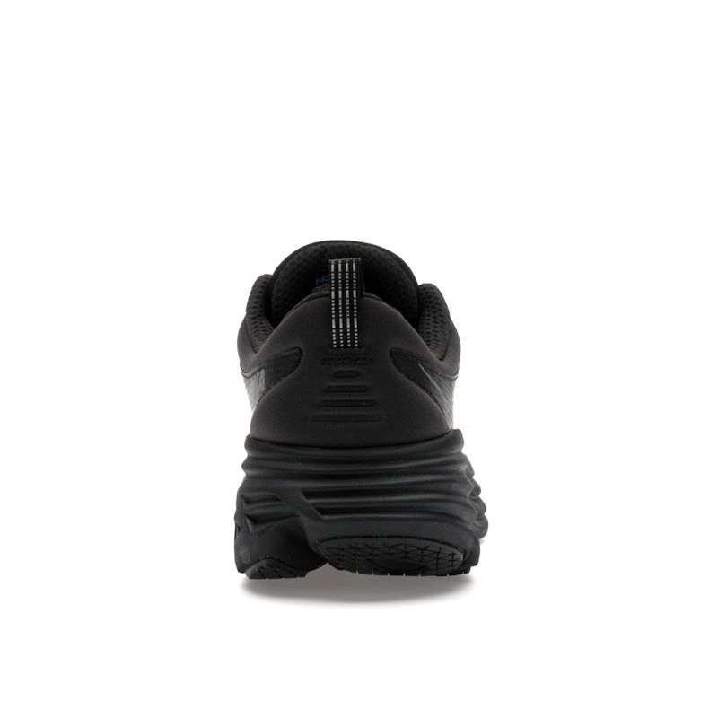 HOKA Bondi 8 Caged Stealth Tech Pack - тройные черные кроссовки унисекс 1155391-BBLC