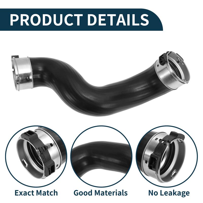 X Autohaux Radiator Hose Heater Hose for Mercedes-Benz C-Klasse W204 C350 CDI 2013-2014 No.2045282982 Rubber Boost Intake Hose