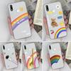 For Oppo Realme 3 V3 V5 X X2 X7 5 5i 6 6i 7 8 9 Pro Phone Case Beautiful Rainbow Astronaut Pattern Transparent Silicone Dustproof Shell For Oppo Cover