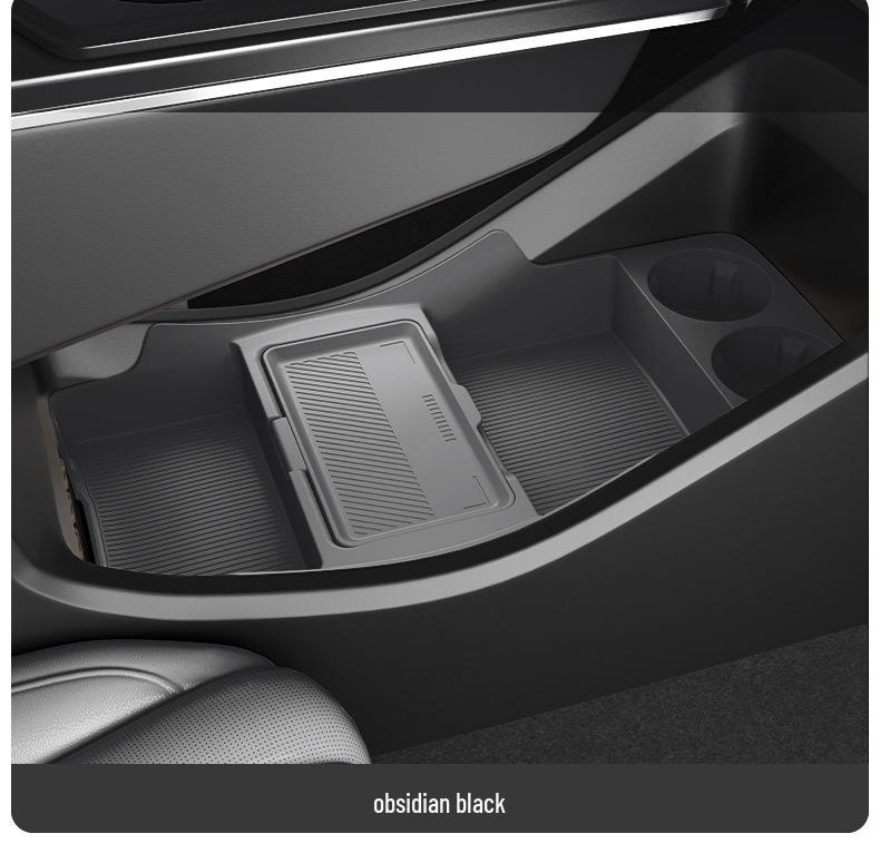 Compatible with 25 Jihu T5 models: Center Console Lower Storage Box & Organizer for Car Interior Modification