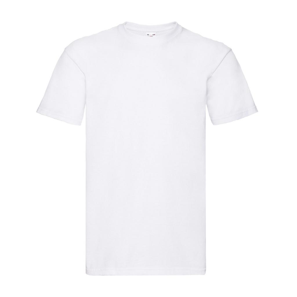 FRUIT OF THE LOOM Mens Super Premium Plain T-Shirt