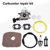 Комплект карбюратора для Stihl BG86 BG86C BG56 SH56 SH56C SH86 SH86C Груши подкачки Свеча Зажигания Топливная линия Воздушный фильтр Замена Садовый Инструмент