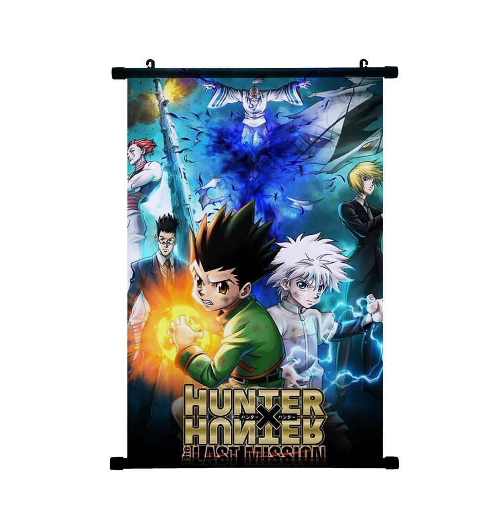 HUNTER X HUNTER Картина Свиток Постер Гон Фрикс Киллуа Хисока Домашний Декор Подвесная Картина Мальчики Девочки Свиток Постер