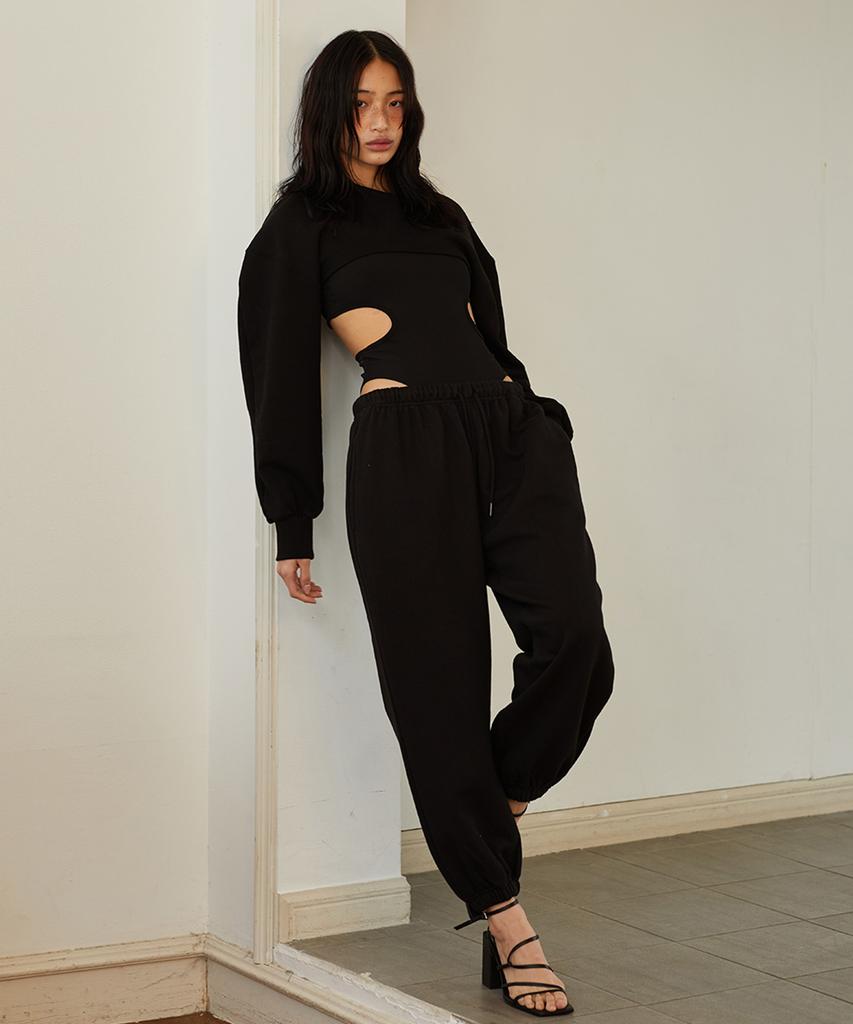 TOPGIRL Идеальные Свободные Спортивные Штаны_T316Bt707