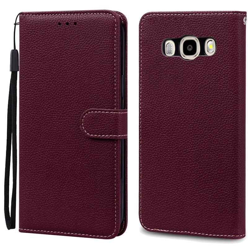 Чехол для Samsung Galaxy J5 2016, чехол для Samsung J5 2016 J510 J510F, кожаный чехол-кошелек, флип-чехол для Samsung Galaxy J5 J510F