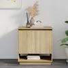 VidaXL Buffet Sonoma Oak 70x41x75 Cm Chipboard
