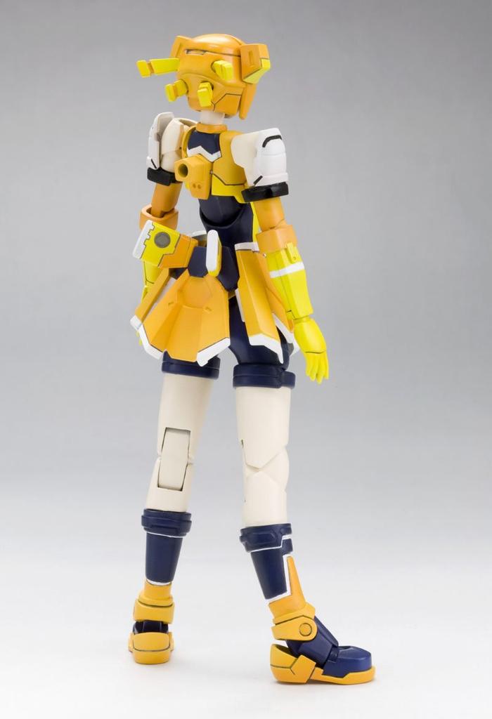 Kotobukiya PHANTASY STAR ONLINE Blue Burst RAKY Yellow Booze Scale Plastic Kit SILK Ver.APSY 1/12