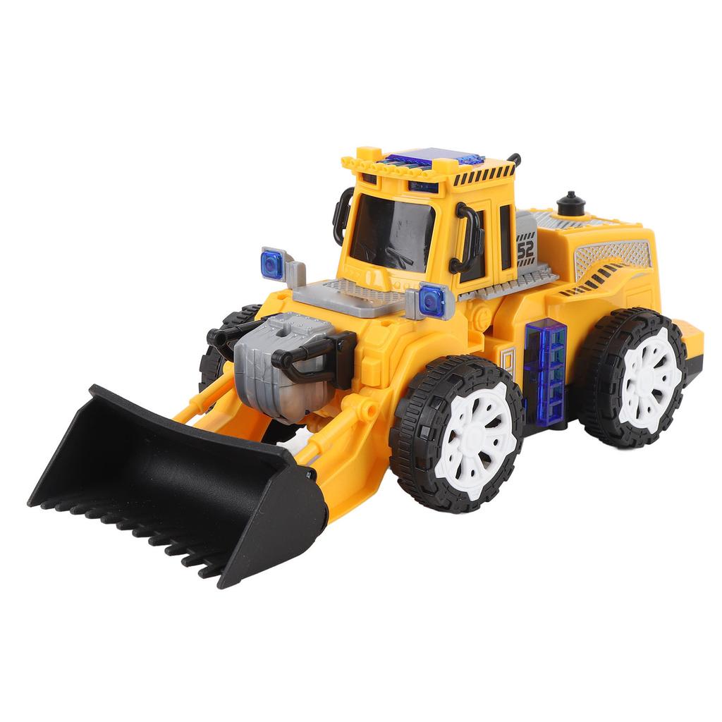 Игрушка бульдозер строительный электрический универсальный автоматический трансформирующийся бульдозер игрушка инженерная машина