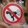 Интересный No Farting Car Sticker Funny Ass Pet Decal Car Styling Auto Decors