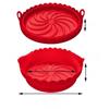Foldable Silicone Air Fryer Pot & Baking Tray