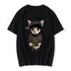 Забавная женская футболка El Gato Meme Sad Crying Cat Munchkin Kitty с 3D принтом, летние футболки в стиле Харадзюку, повседневная модная одежда