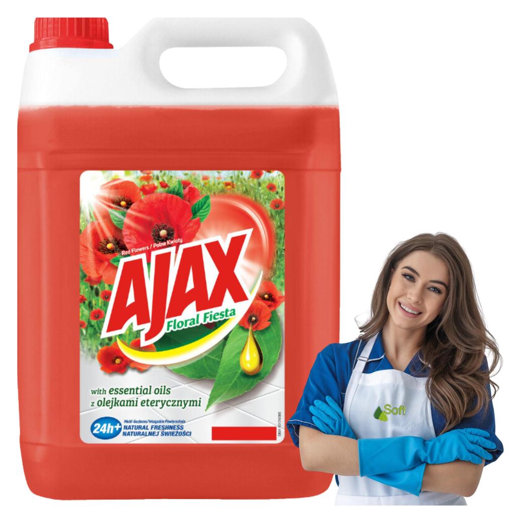 Ajax Płyn - Floral Fiesta Polne Kwiaty 5L