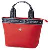 Coq Mini Tote 4 Logo Tape Sporty RD00 [Le Sportif] Сумка, Разделы, Организация, Дизайн, Гольф, QQCXJA41, Женская, (красный)
