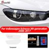 For Volkswagen Scirocco MK3 TDI R Line 2008-2017 Car Headlight Protective Film Front Light Transparent Smoked Black TPU Sticker