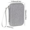 Saxophone Reed Carrying Case Waterproof Reed Storage Bag Portable Zipper Bag with Mesh Pocket for Clarinet Saxophone