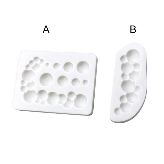 Аксессуары полукруглая пузырьковая форма многоразовый безопасный инструмент для украшения шоколадного торта