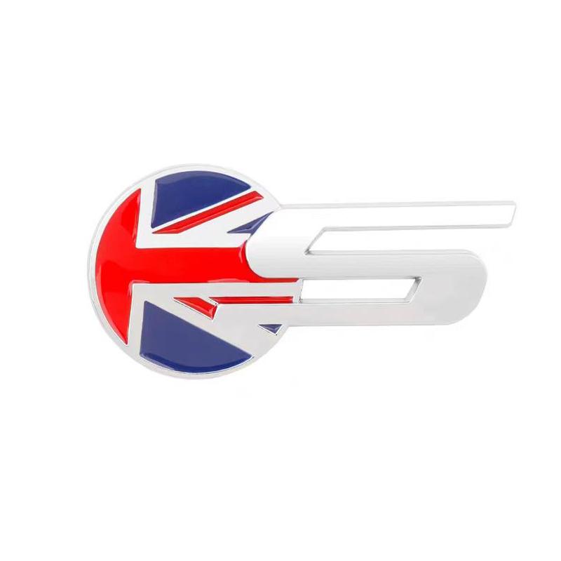 3D металлический логотип SR наклейка на автомобиль боковое крыло задний багажник эмблема значок наклейки для X-TYPE F-TYPE XE XF XJ XJR XFR аксессуары