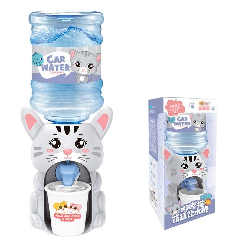 Игрушечный питьевой фонтанчик Миниатюрный электрический диспенсер для воды Развивающий игровой домик Игрушки-притворяшки Подарки для девочек мальчиков малышей детей Dol KTY