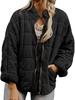 Women's Quilted Puffer Jacket with Multiple Colors, Lightweight Warm Coat, Casual Outerwear for Autumn Winter