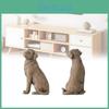 Tree Willow Love My Dog Dark Figurine Resin Multi Colour Desktop Toy Ornament