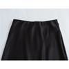 1 шт. атласная юбка женская с высокой талией элегантные длинные юбки для женщин модная летняя юбка миди офисные женские юбки
