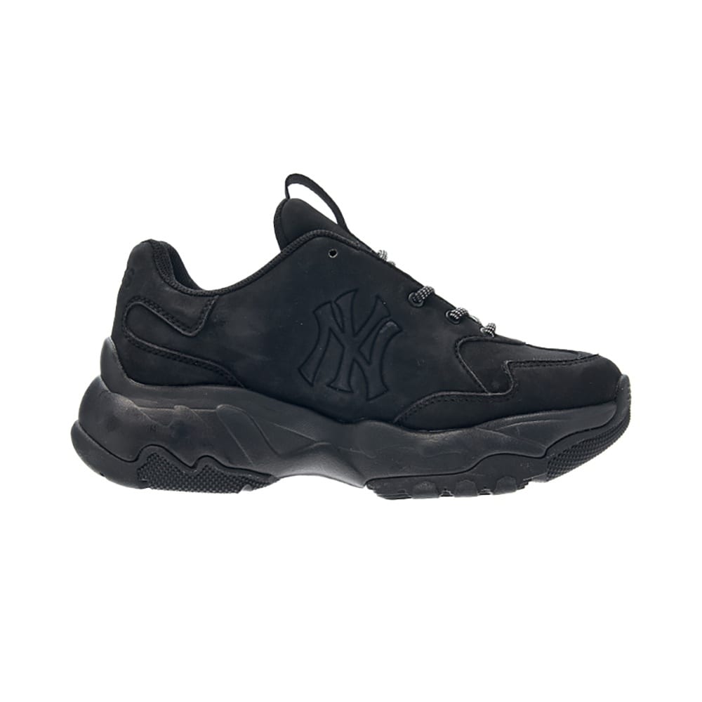 MLB New York Yankees Height Increasing Low top Chunky Sneakers Unisex Black 3ASHVT65N-50BKS