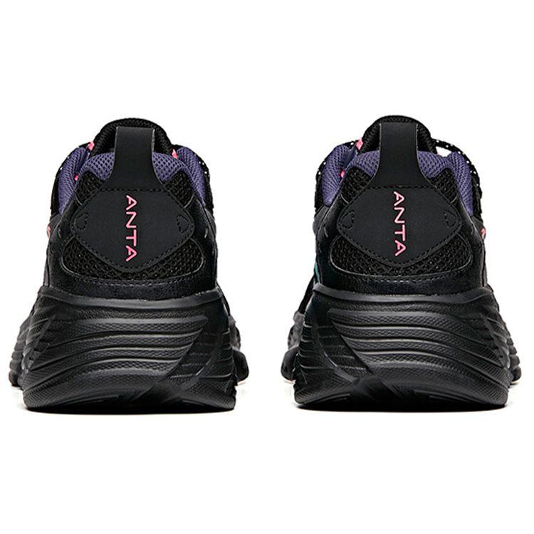 Anta Running Series City Trace Low Top Running Shoes Men Sneakers Black Green Blue 912035558-3