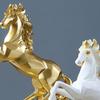 Handicraft Horse Statue Modern Animal Sculpture Desktop Ornament Horse Ornament  Office