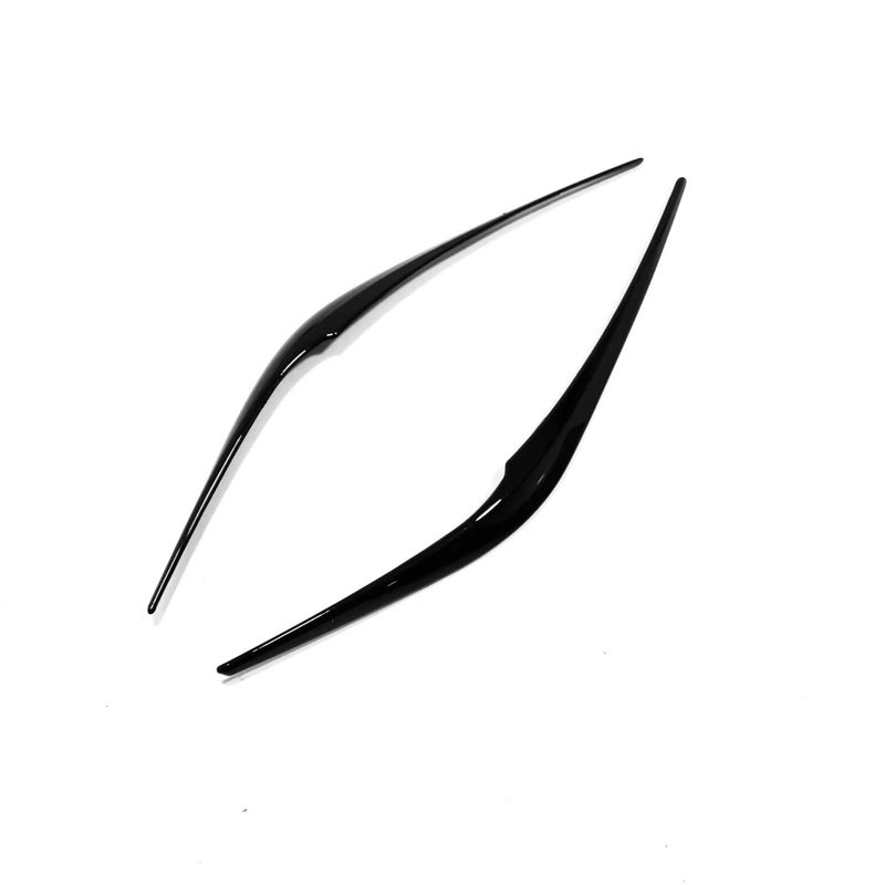 For Mazda CX5 CX-5 KF 2017 2018 ABS Front Headlight Lamp Eyelid Cover Strips Rear Light Eyebrow Trims Car Sticker