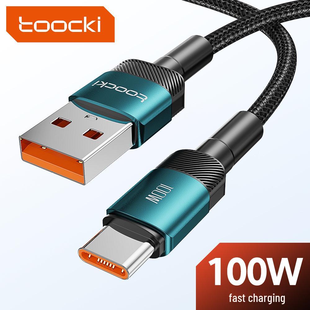 Быстрозарядный кабель Toocki Haoyue 6A для Apple, Huawei, Android-телефонов