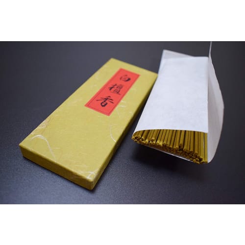 Благовония Awaji Baikundou, Сандал, 30 г, в плоской коробке, Натуральный сандал, Идеально подходят для подношений, поминальных служб, новогодних подарков и сувениров