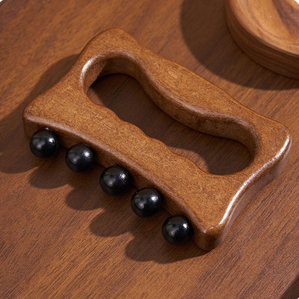 Comfortable Grip Manual Massage Scraper Handheld Body Massage Tool Gua Sha Paddle Jaw Lifting