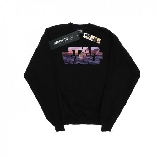 Star Wars Mens The Mandalorian The Child Logo Sweatshirt