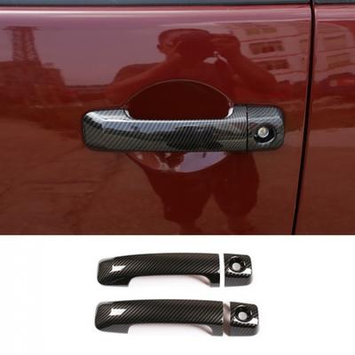 Для Toyota FJ Cruiser 07-21 ABS-волокно Внешняя накладка на ручку боковой двери