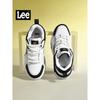 Lee Men's Autumn New Casual Sneakers Thick Sole Height Increasing Bread Shoes Sports Shoes Black Size 39