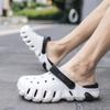Модные мужские тапочки, модные повседневные сандалии для отдыха, легкие тапочки с мягкой подошвой из ЭВА для женщин, водонепроницаемая садовая обувь, парные тапочки