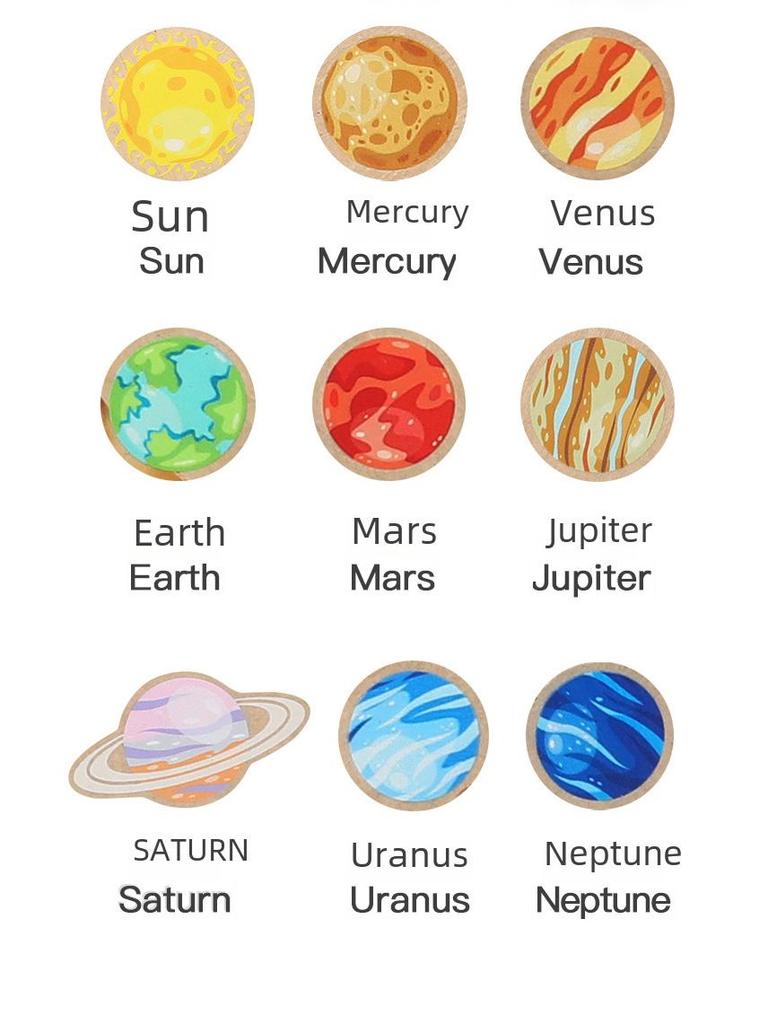 Образовательная головоломка-лабиринт «Солнечная система» для детей: Игрушка для познавательных и научных исследований